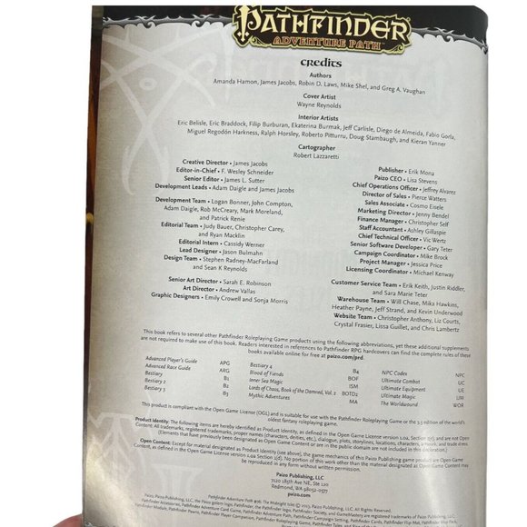 Pathfinder Adventure Path Wrath of the Righteous The Midnight Isles Part 4 #76 - Picture 5 of 9